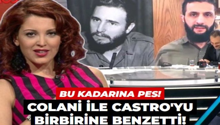 Nagehan Alçı, Colani ile Castro'yu birbirine benzetti!