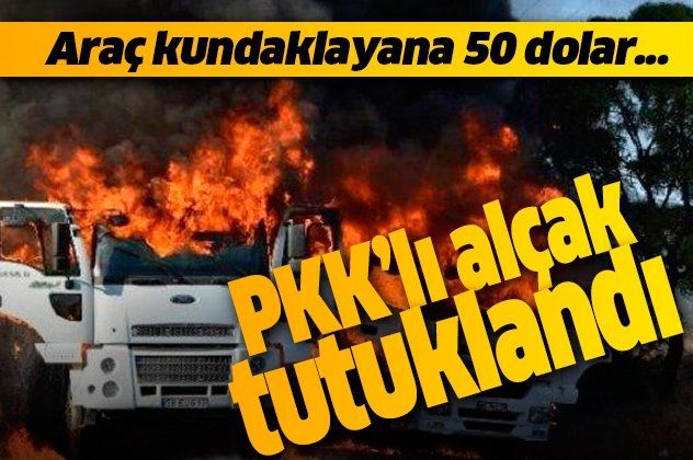 İstanbul’da 50 dolara araç kundaklattıran PKK’lı terörist tutuklandı!