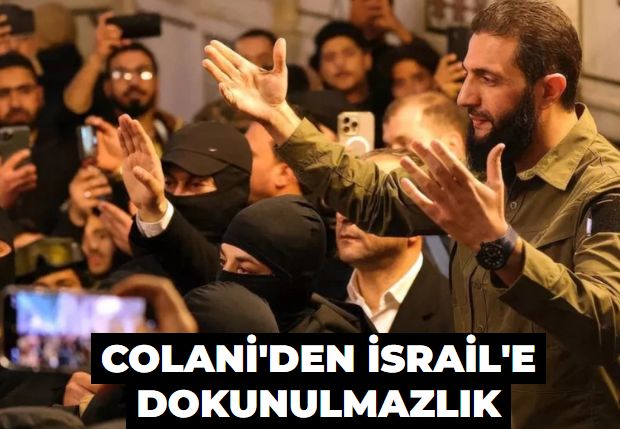 Colani'den İsrail'e dokunulmazlık