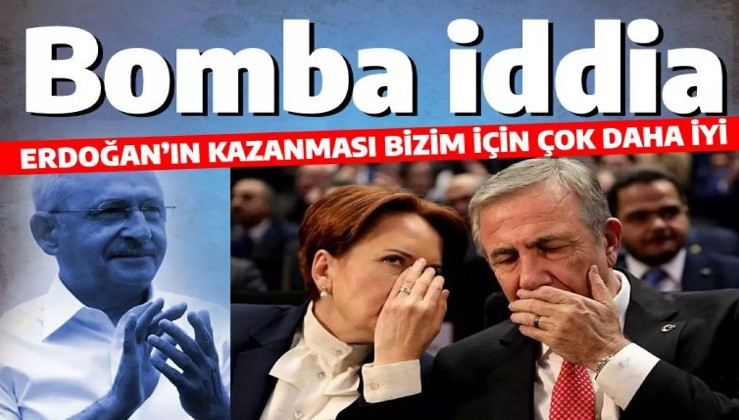 Mansur Yavaş'a dair bomba iddia: Erdoğan'ın kazanması bizim için çok daha iyi