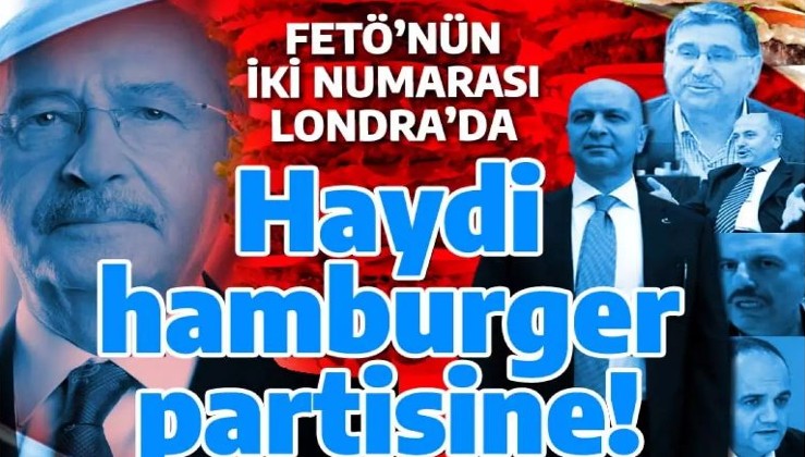 'Temiz paralı' Akın İpek ile Mustafa Özcan, Bay Kemal'i hamburger partisine bekliyor