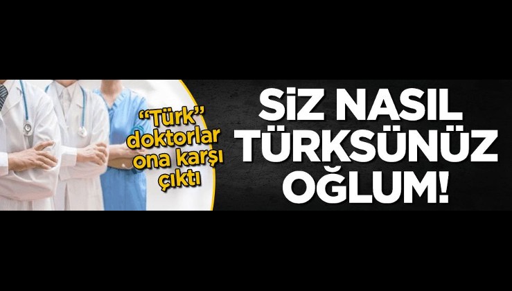 Türk doktorlar Türk aşısına karşı! Siz nasıl Türksünüz yahu!