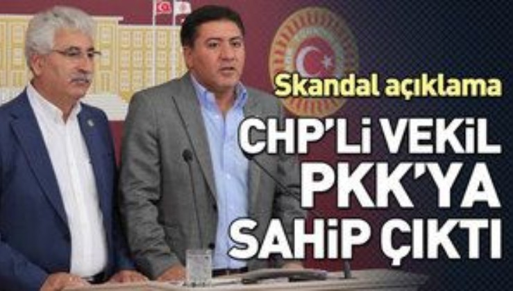 Arşiv unutmaz! CHP'li vekil PKK'ya sahip çıkmıştı!
