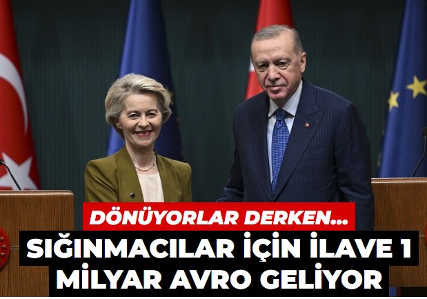 Erdoğan, AB Komisyonu Başkanı ile görüştü: Gündem Suriye! Sığınmacılar için ilave 1 milyar avro geliyor