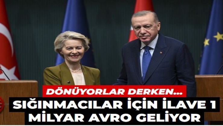 Erdoğan, AB Komisyonu Başkanı ile görüştü: Gündem Suriye! Sığınmacılar için ilave 1 milyar avro geliyor
