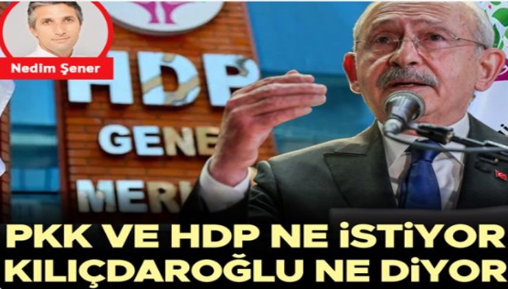 PKK ve HDP ne istiyor, Kılıçdaroğlu ne diyor