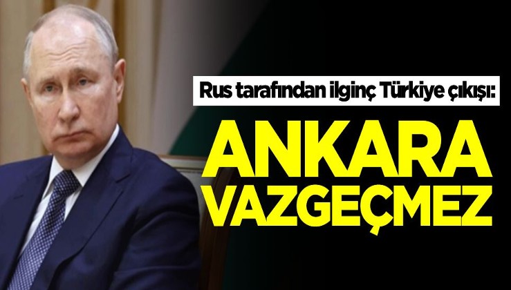 Rus tarafından ilginç Türkiye çıkışı: ABD'nin havucu Ankara'yı vazgeçirecek kadar büyük değil