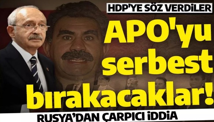 Rusya'dan CHP ve Öcalan iddiası: Serbest bırakacaklar!