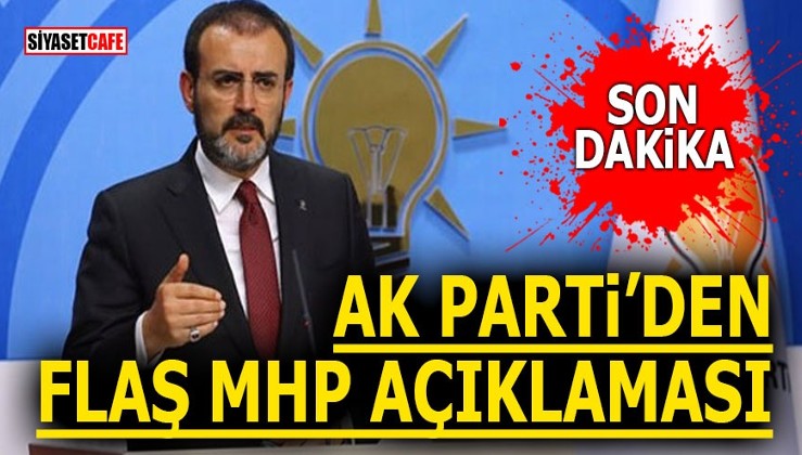 AK Parti'den flaş MHP açıklaması!