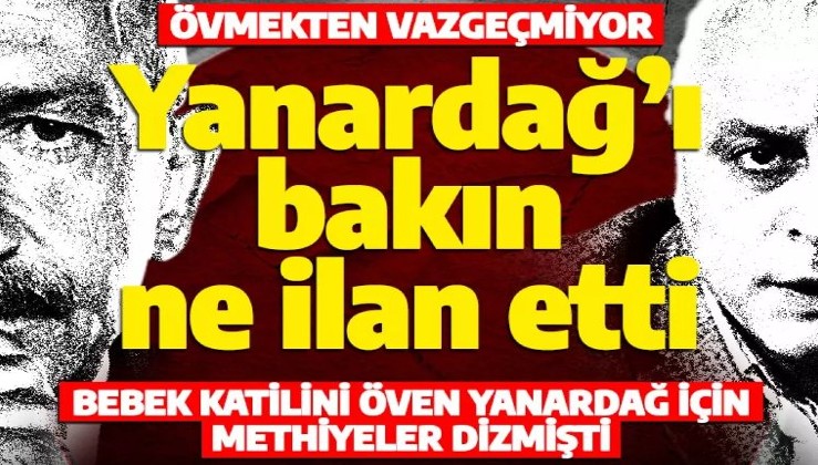 Kılıçdaroğlu, PKK sevicisi Merdan Yanardağ'ı 'Aydın' ilan etti: Saygılarımı gönderiyorum