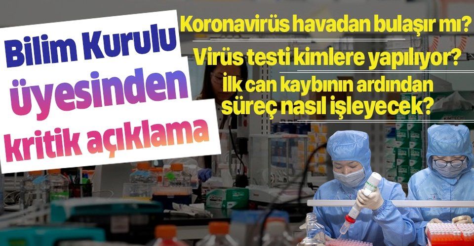 Koronavirüs Bilim Kurulu Üyesi Prof. Dr. Tevfik Özlü: Mecbur olmadıkça hastaneye gitmeyin!
