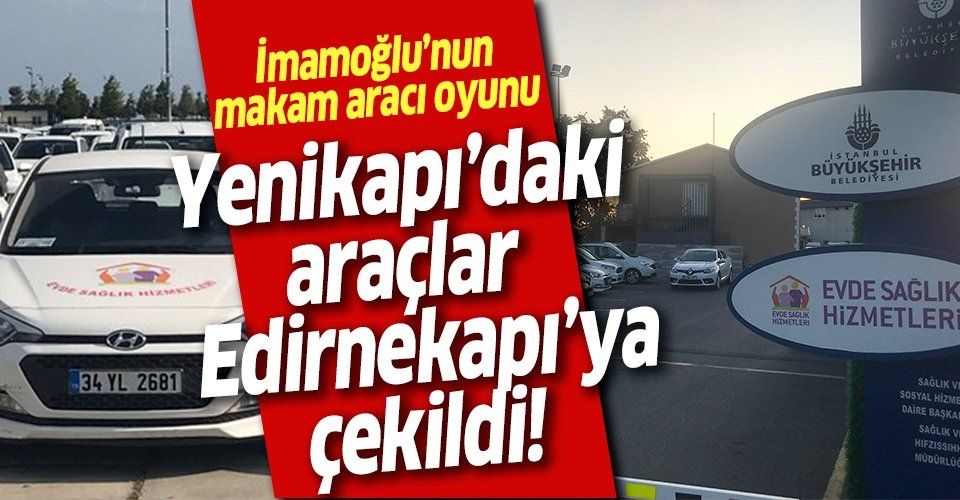 Yenikapı’daki araçlar Edirnekapı’ya çekildi!.