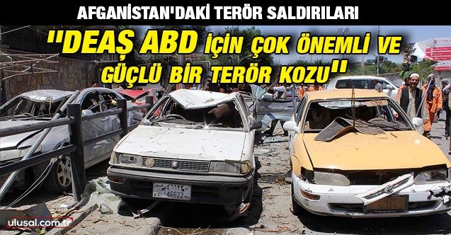 Afganistan'ın eski Ulusal Güvenlik Müsteşar Yardımcısı Sayed Enver Sedat: ''DEAŞ ABD için çok önemli ve güçlü bir terör kozu''