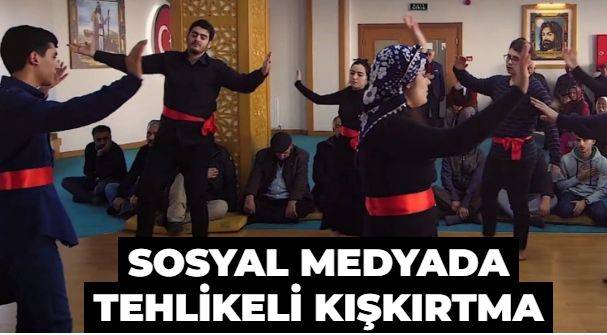 Sosyal medyada tehlikeli kışkırtma