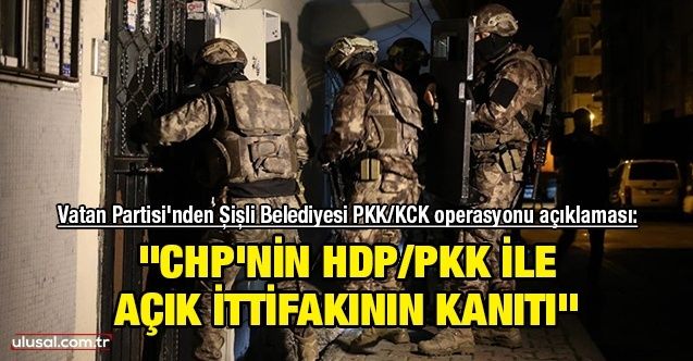 "CHP'nin HDP/PKK ile açık ittifakının kanıtı"