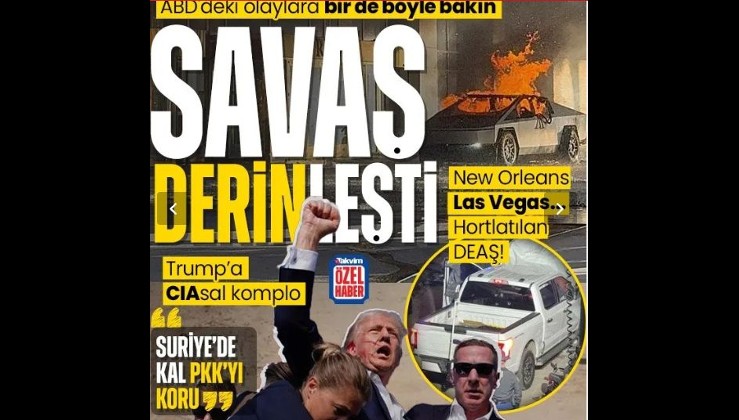 ABD'de 'derin'leşen 'CIA'sal savaş! New Orleans, Las Vegas... Hortlatılan DEAŞ... Trump'a "Suriye'de kal, PKK'yı koru" baskısı