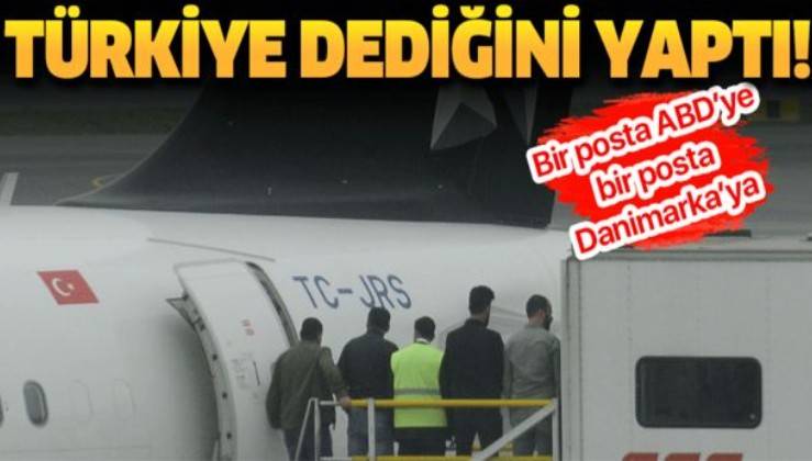 Son dakika: Danimarkalı terörist, ülkesine gönderildi.