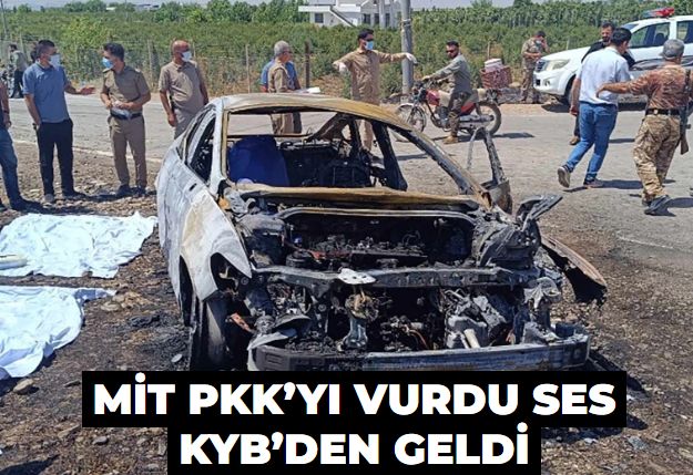 MİT PKK’yı vurdu ses KDP’den geldi