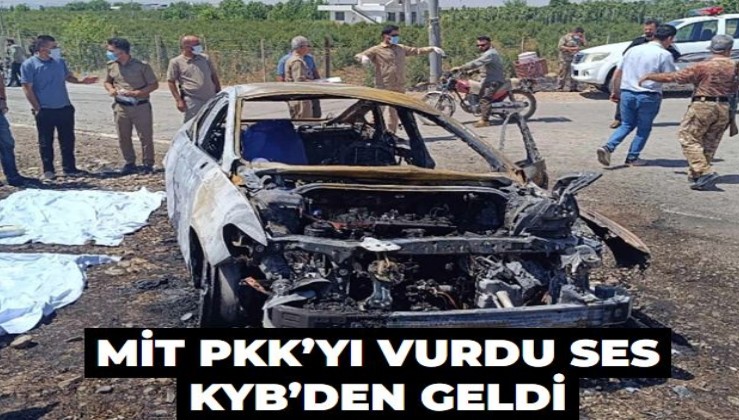 MİT PKK’yı vurdu ses KDP’den geldi