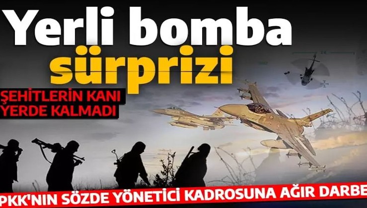 PKK'nın üst düzey hainlerine ağır darbe! Mağara toplantısına yerli bomba sürprizi