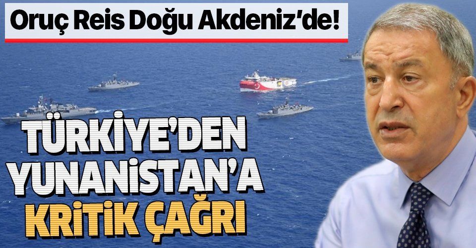 Son dakika: Bakan Akar'dan Doğu Akdeniz açıklaması: Türkiye diyalogla çözmek istiyor