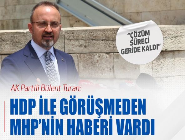Çözüm süreci geride kaldı: "HDP görüşmesinden MHP'nin haberi vardı"