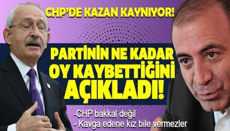 Son dakika: CHP'de kazan kaynıyor! Gürsel Tekin partinin kaybettiği oy oranını açıkladı
