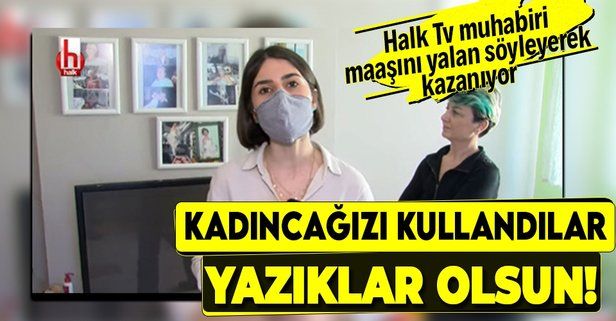 Halk TV'de yayınlanan "Kanser hastası kadına Eyüp Belediyesi'den cevap: Önce AKP üyesi ol!" haberi tamamen yalan!