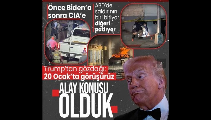 ABD'de peş peşe saldırılar! Donald Trump, Biden'a salladı CIA’i hedef aldı: Dünyanın alay konusu olduk