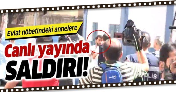 Diyarbakır'daki acılı annelere canlı yayında saldırı!.