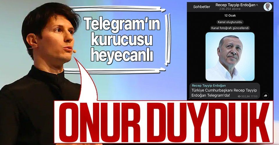 Telegram'ın kurucusu Pavel Durov'dan "dijital göç" açıklaması! Cumhurbaşkanı Erdoğan'ı örnek verdi