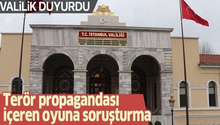İstanbul Valiliğinden "Beru: Klakson Borizan Birt" tiyatro oyununa soruşturma