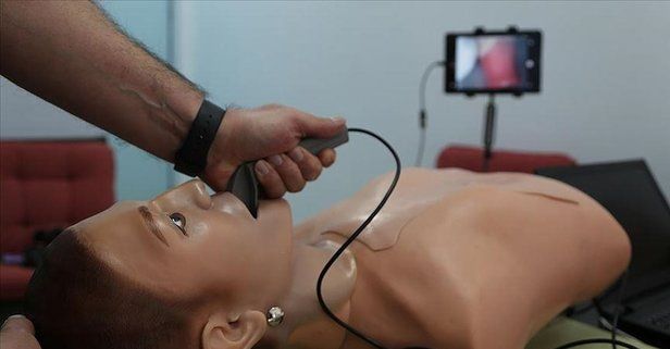Samsun OMÜ Hastanesinde yerli videolaringoskop cihazı geliştirildi