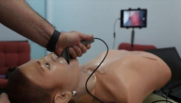 Samsun OMÜ Hastanesinde yerli videolaringoskop cihazı geliştirildi