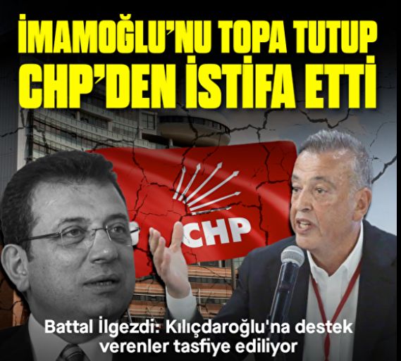 CHP'li İlgezdi İmamoğlu'na tepki gösterip partiden istifa etti: Kılıçdaroğlu'na destek verenler tasfiye ediliyor
