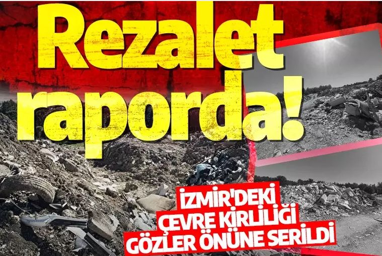 Rezalet raporda! İzmir'deki çevre kirliliği gözler önüne serildi