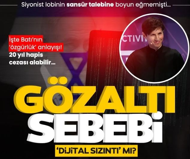 Siyonist lobinin sansür talebine boyun eğmemişti... Gözaltının sebebi tarihin en büyük dijital sızıntısı mı?