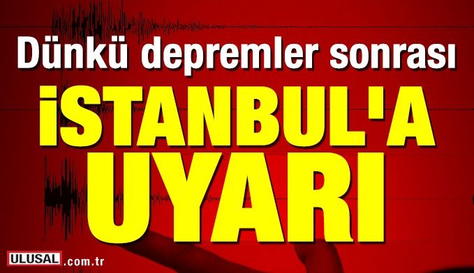 "İstanbul Marmara deprem olma olasılığı sıralamasında önlerde"