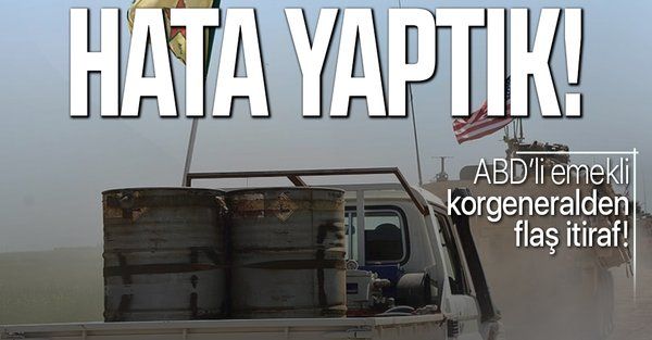 Son dakika: ABD’li emekli korgeneralden flaş YPG itirafı!