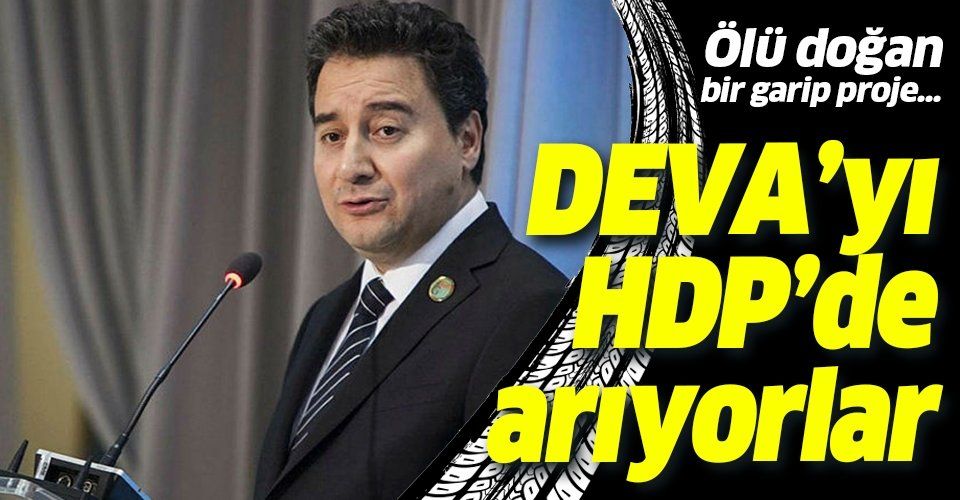 Ali Babacan'ın DEVA'sı HDP'ye göz kırptı!