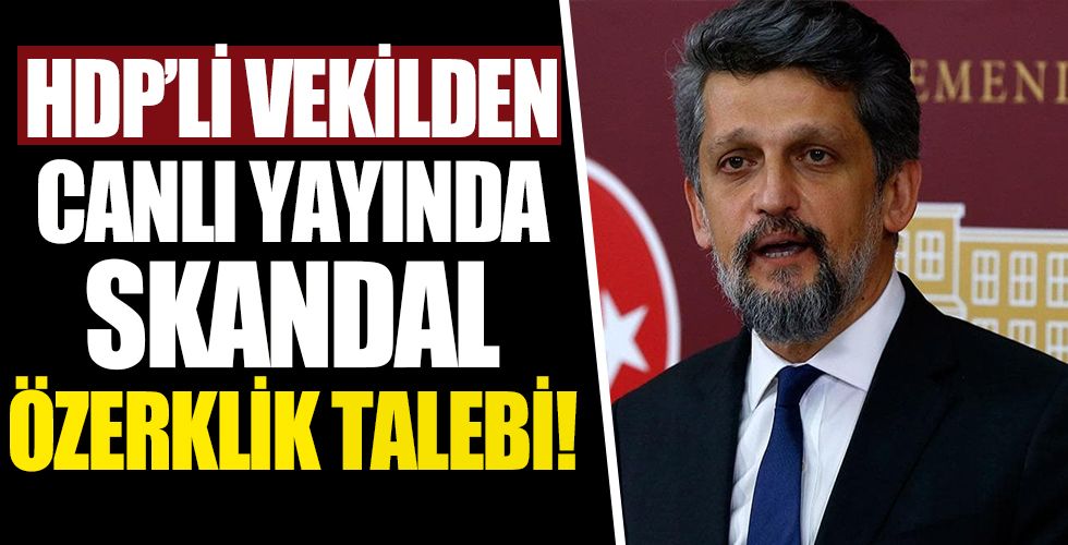 CHP ve İP'in ittifak ortağı HDP'nin vekili Garo Paylan'dan skandal özerklik talebi