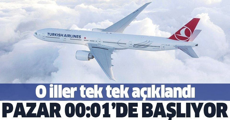 Son dakika: Türk Hava Yolları'ndan flaş karar! Sadece o şehirlere uçacak