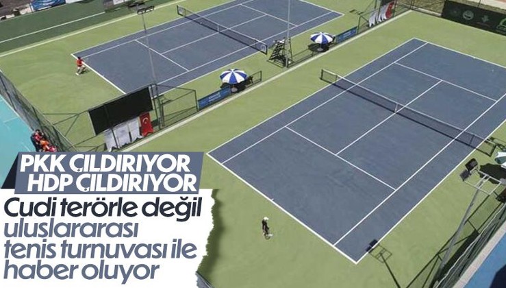 Cudi Cup Uluslararası Tenis Turnuvası başladı