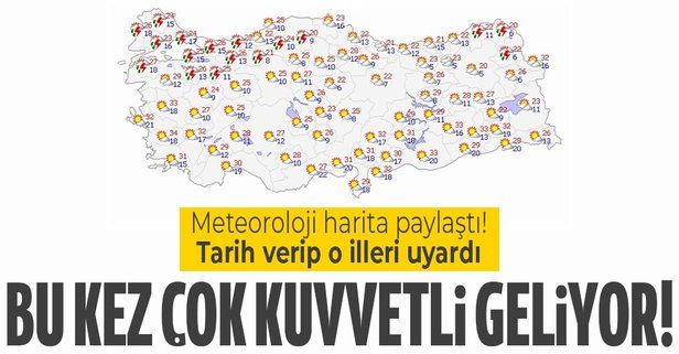 HAVA DURUMU | Meteorolojiden İstanbul'a kritik uyarı! Çok kuvvetli geliyor | 610 Haziran
