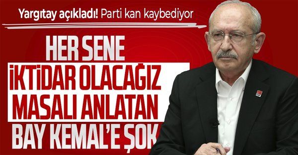 Kılıçdaroğlu'na şok! Yargıtay açıkladı! Parti kan kaybediyor