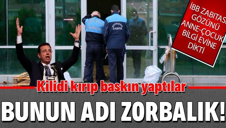 İBB zabıtasından skandal! Şehit Savcı Mehmet Selim Kiraz Bilgi Evi’nin kilidini kırıp içeri girdiler!