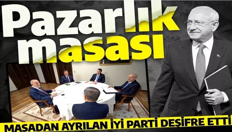 4 partinin Kılıçdaroğlu'na nasıl destek verdiği ortaya çıktı! Millet İttifakı mı Pazarlık İttifakı mı?