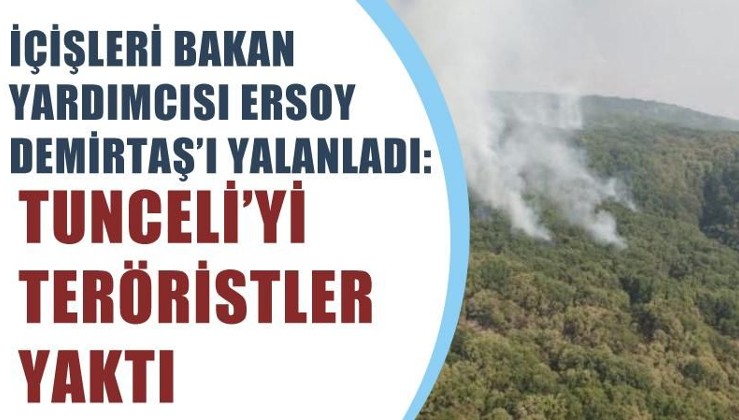 İçişleri Bakan Yardımcısı Ersoy, Demirtaş'ı yalanladı