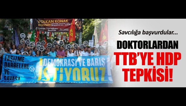 TTB-HDP ittifakı için savcılığa başvuruldu