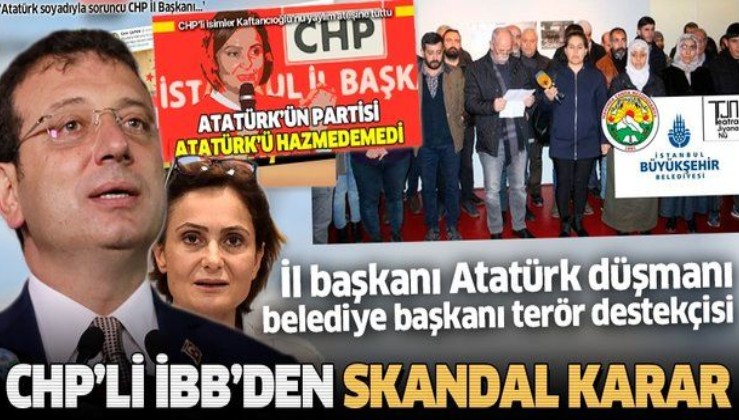 İBB'den PKK yandaşlarına skandal destek